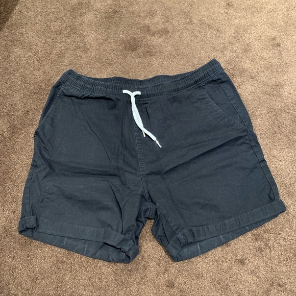 Men’s Forever 21 Denim Drawstring Shorts - Picture 2 of 4